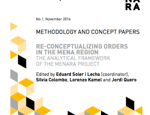 Re-Conceptualizing Orders in the Mena Region. The Analytical Framework of the MENARA project