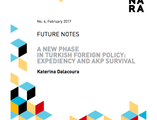 A New Phase in Turkish Foreign Policy: Expediency and AKP Survival
