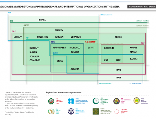Regionalism and Beyond: Mapping Regional and International Organizations in the MENA